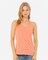 BELLA + CANVAS Women’s Jersey Racerback Crewneck Tank Top – Lightweight Sleeveless Tee for Casual Wear